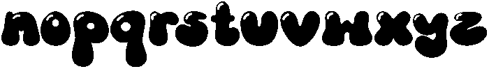 Cherry Blossom Regular otf (400) Font LOWERCASE