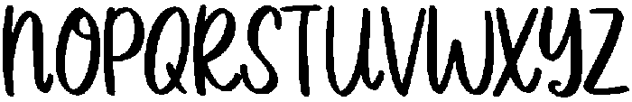 Cherry Blossom Regular otf (400) Font UPPERCASE