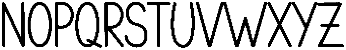 Cherry Blossom Regular otf (400) Font UPPERCASE