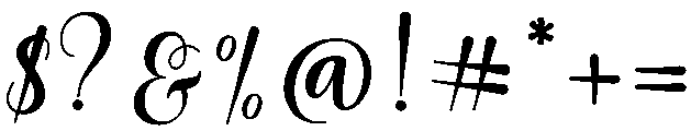 Cherry Blossom Regular otf (400) Font OTHER CHARS