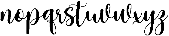 Cherry Blossom Regular otf (400) Font LOWERCASE