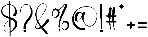 Cherry Blossom Regular otf (400) Font OTHER CHARS