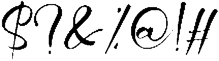 Cherry Blossom otf (400) Font OTHER CHARS
