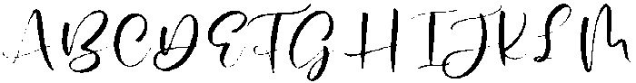 Cherry Blossom otf (400) Font UPPERCASE