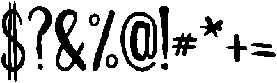 Cherry Blossom otf (400) Font OTHER CHARS