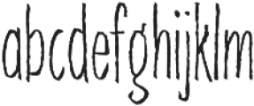 Cherry Blossoms Simple otf (400) Font LOWERCASE