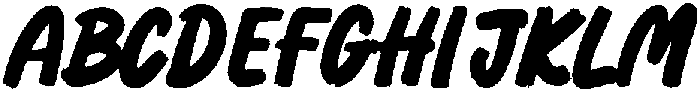 Cherry Bomb Regular otf (400) Font UPPERCASE