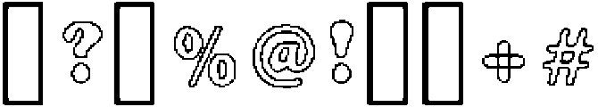Cherry Crumb _ Outline Regular otf (400) Font OTHER CHARS