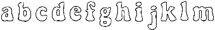 Cherry Crumb _ Outline Regular otf (400) FONT