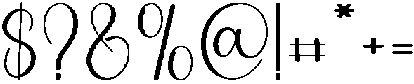 Cherry Regular otf (400) Font OTHER CHARS