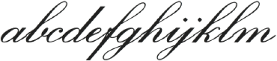 Cherry Script Regular otf (400) Font LOWERCASE