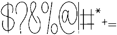 Cherry Starbursh Regular otf (400) Font OTHER CHARS