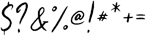 CherryCP Script otf (400) Font OTHER CHARS