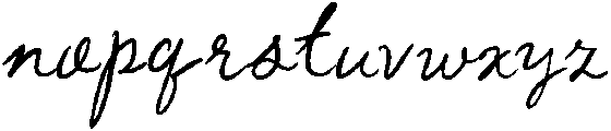CherryCP Script otf (400) Font LOWERCASE