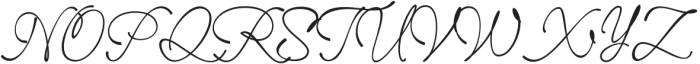 Chester-Regular otf (400) Font UPPERCASE