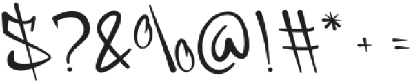 Chestnut Crescent One otf (400) Font OTHER CHARS