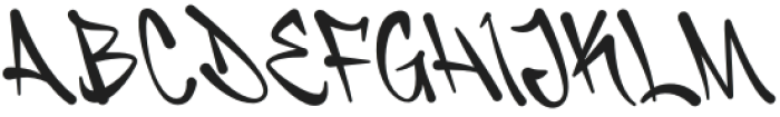 Chestnut Crescent One otf (400) Font UPPERCASE