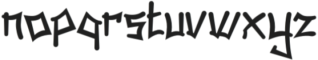 Chestnut Crescent Two otf (400) Font LOWERCASE