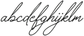 Chettalbury Italic otf (400) Font LOWERCASE