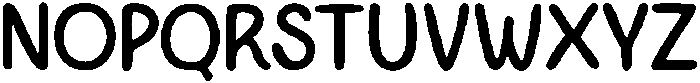 Chewy Pie Regular otf (400) Font UPPERCASE