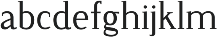 Chic and Stylish Regular otf (400) Font LOWERCASE