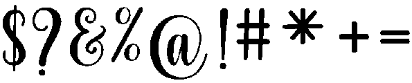 Chicago Regular otf (400) Font OTHER CHARS