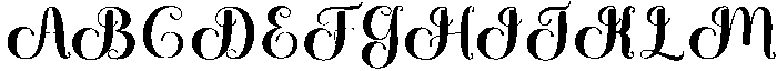 Chicago Regular otf (400) Font UPPERCASE