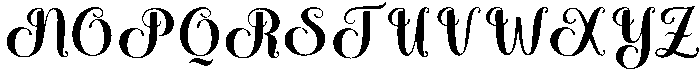 Chicago Regular otf (400) Font UPPERCASE