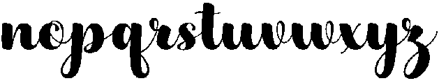 Chicago Regular otf (400) Font LOWERCASE