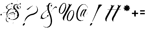 Chicago Regular otf (400) Font OTHER CHARS