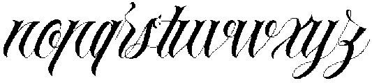 Chicago Regular otf (400) Font LOWERCASE