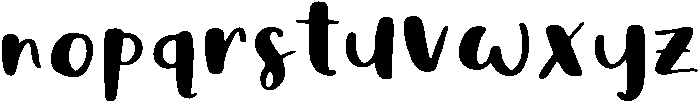 Chicago otf (400) Font LOWERCASE