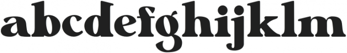 ChicagoMakers-Bold otf (700) Font LOWERCASE
