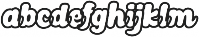 ChicagoOutline-Regular otf (400) Font LOWERCASE