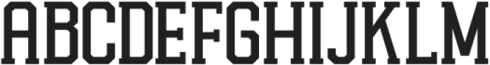 ChicagoShift-Regular otf (400) Font LOWERCASE