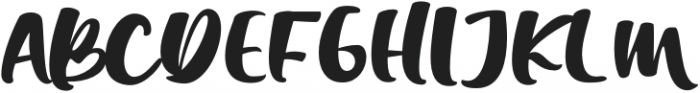 Chick Chack otf (400) Font UPPERCASE