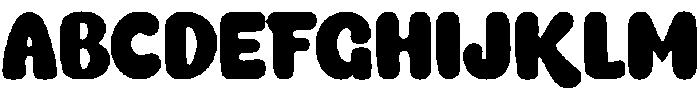 Chicken Alfredo Regular otf (400) Font UPPERCASE