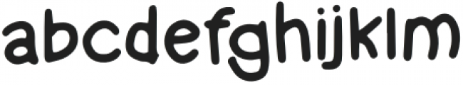 Chicken Font Regular otf (400) Font LOWERCASE