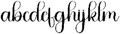 Chicken Homemade Regular otf (400) Font LOWERCASE