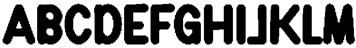 Chicken Kitchen Regular otf (400) Font UPPERCASE