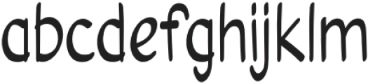 Chicken Scratch Regular otf (400) Font LOWERCASE