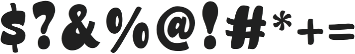Chicoe Regular otf (400) Font OTHER CHARS