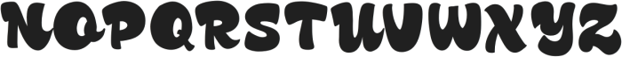 Chicoe Regular otf (400) Font UPPERCASE