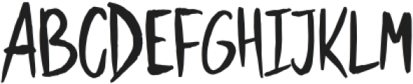 Chicorée Regular otf (400) Font UPPERCASE