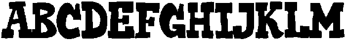 Chido-Pop Regular otf (400) Font UPPERCASE