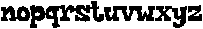 Chido-Pop Regular otf (400) Font LOWERCASE