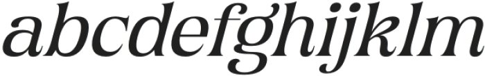 Chiefland-Italic otf (400) Font LOWERCASE