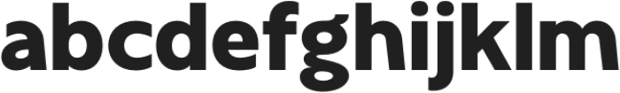 Chigel Black otf (900) Font LOWERCASE