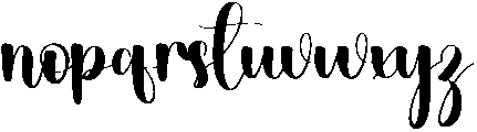 Child Regular otf (400) Font LOWERCASE