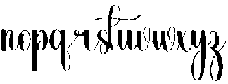 Child Regular otf (400) Font LOWERCASE
